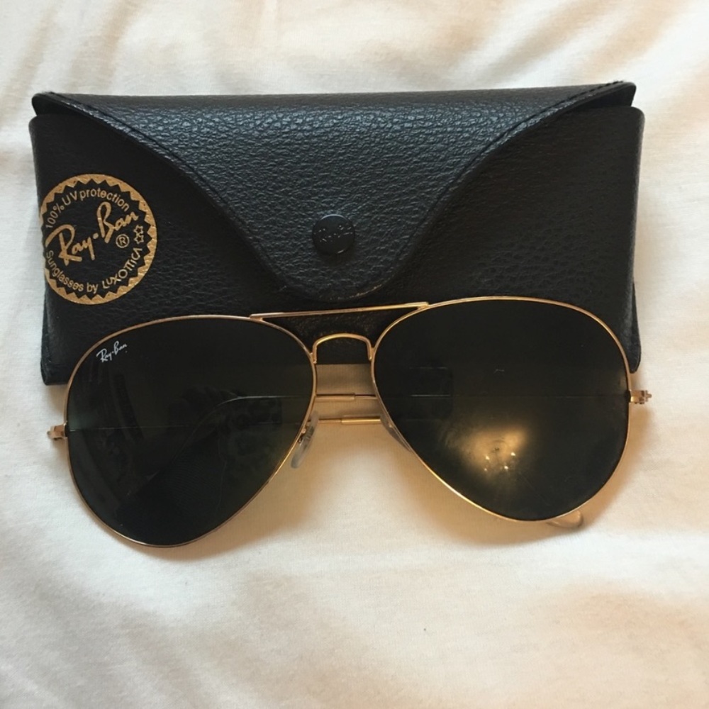 Ray-Ban Aviators Gold